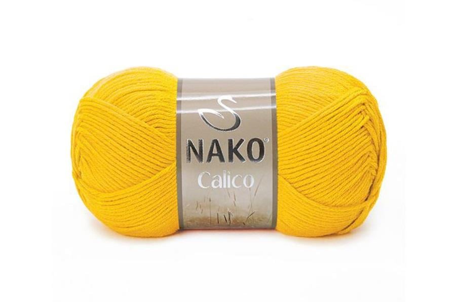 Nako Calico Sarı-4285