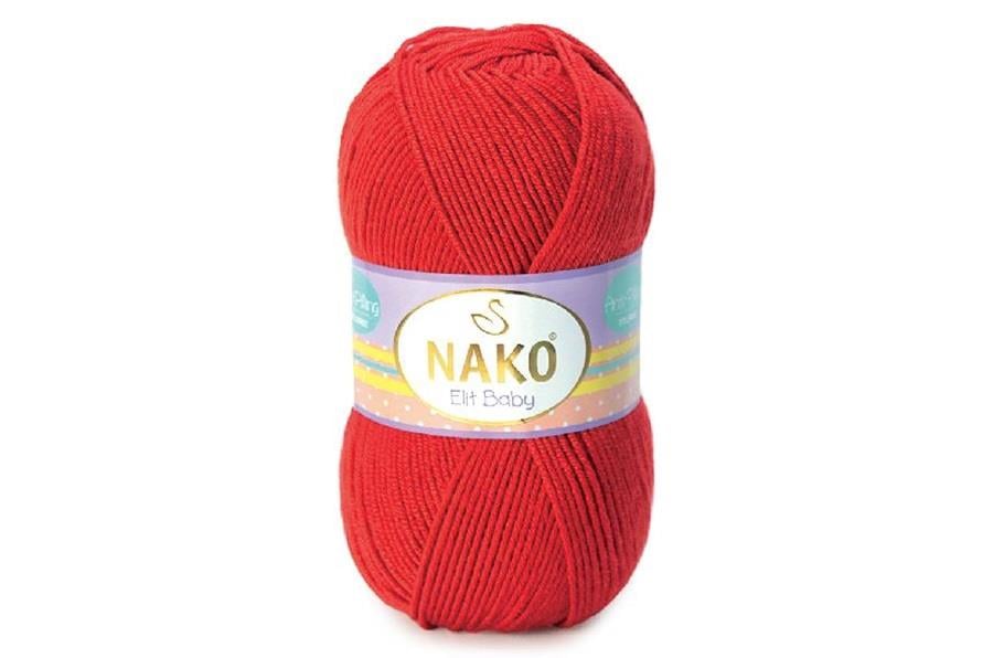Nako Elit Baby Alev Kırmızı-207