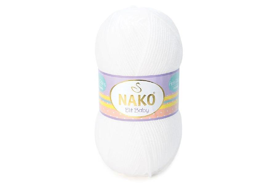 Nako Elit Baby Beyaz-208