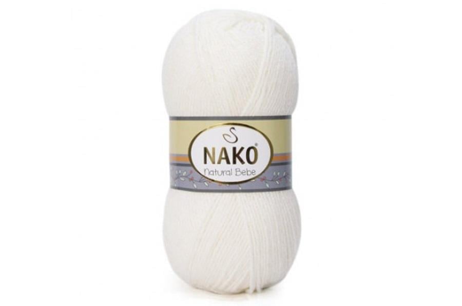 Nako Natural Bebe Beyaz-208
