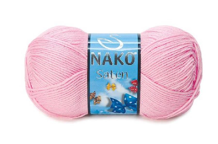 Nako Saten Açık Pembe-2197