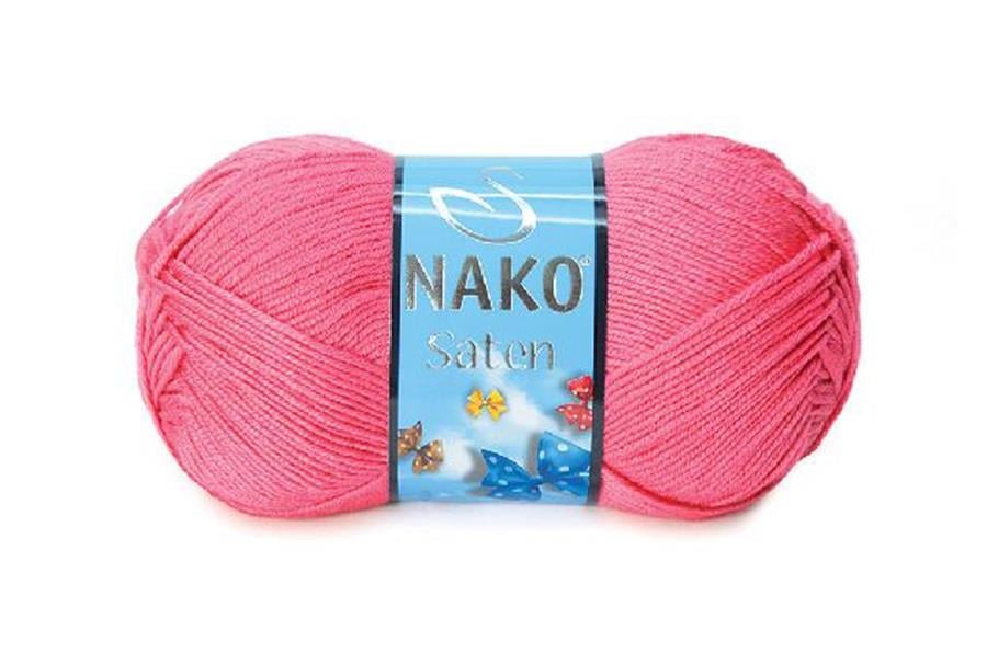 Nako Saten Gül Pembe-236