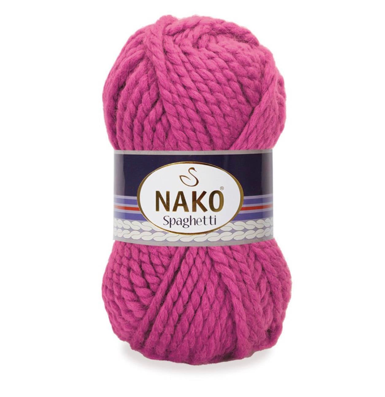 Nako Spaghetti Siklamen 5571