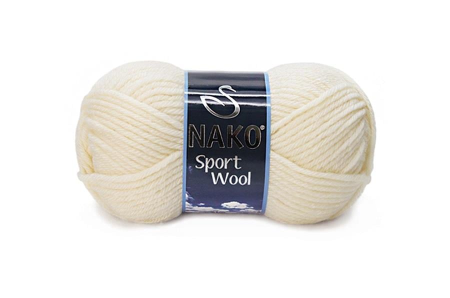 Nako Sport Wool Kaymak Krem-4109