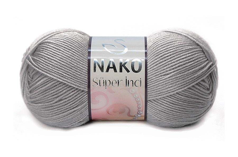 Nako Süper İnci Gri-11538