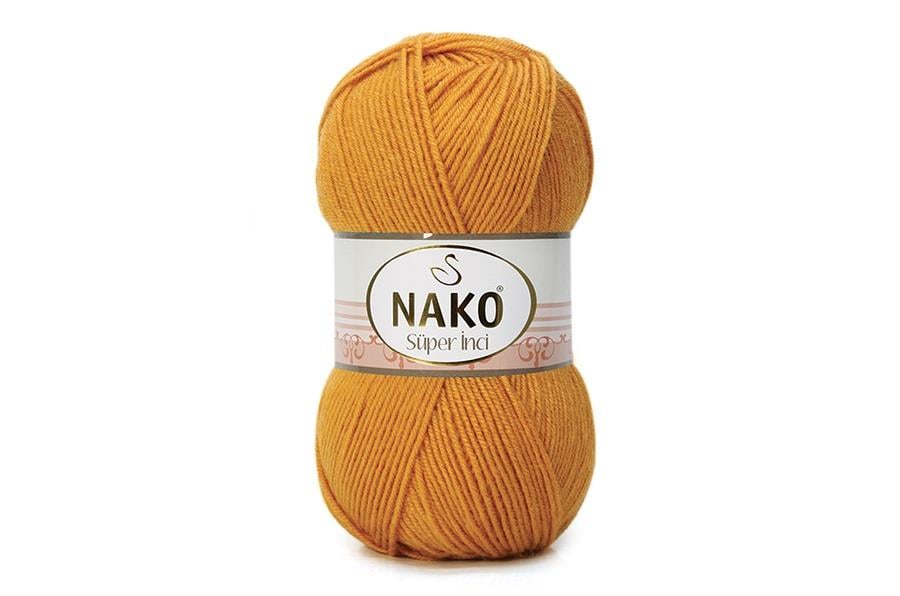 Nako Süper İnci Hardal-10129