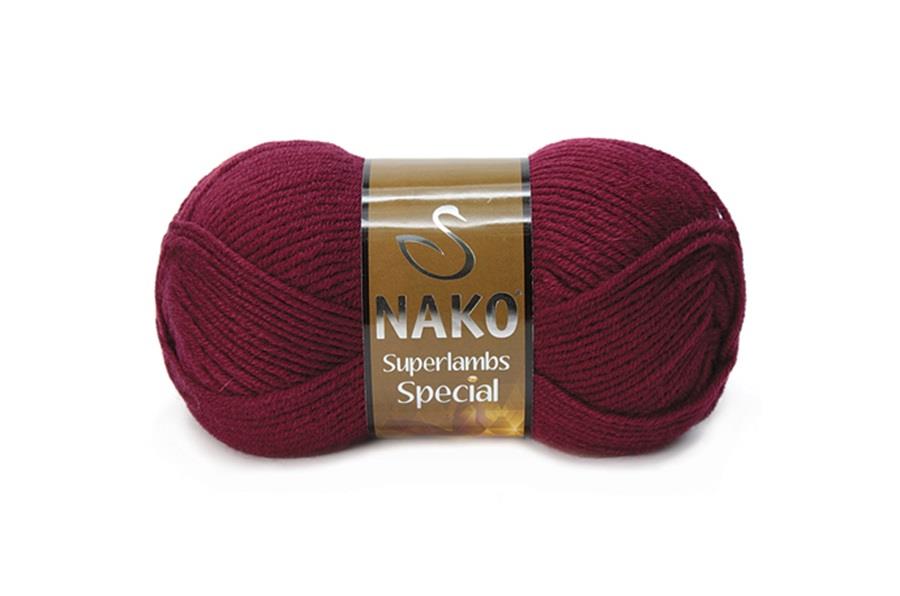 Nako Superlambs Special Bordo-6592