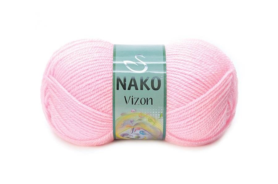 Nako Vizon Açık Pembe-2197