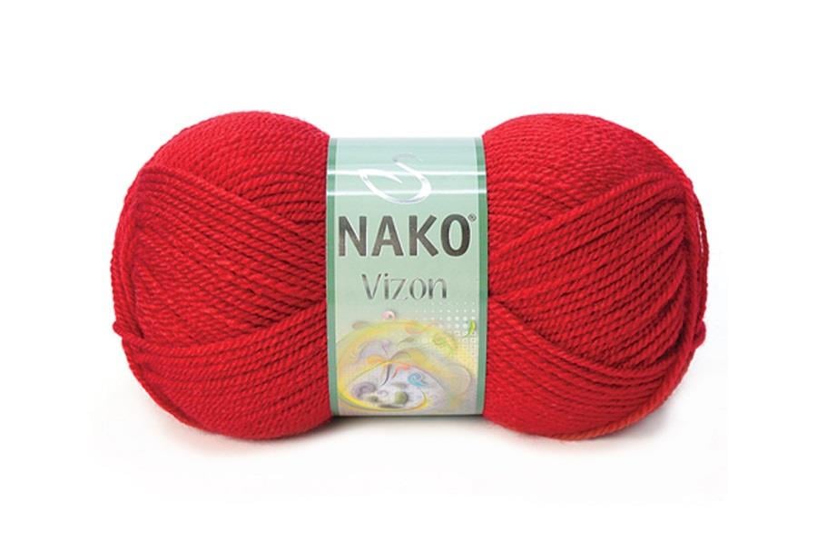 Nako Vizon Bayrak Kırmızı-251