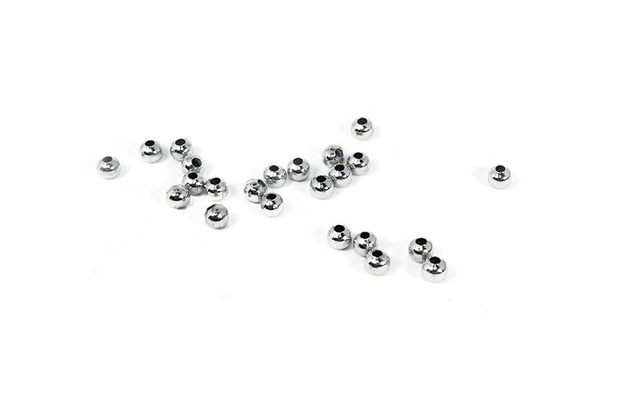Nikel Renk Metal Boncuk 3mm 10 gr 200 adet 