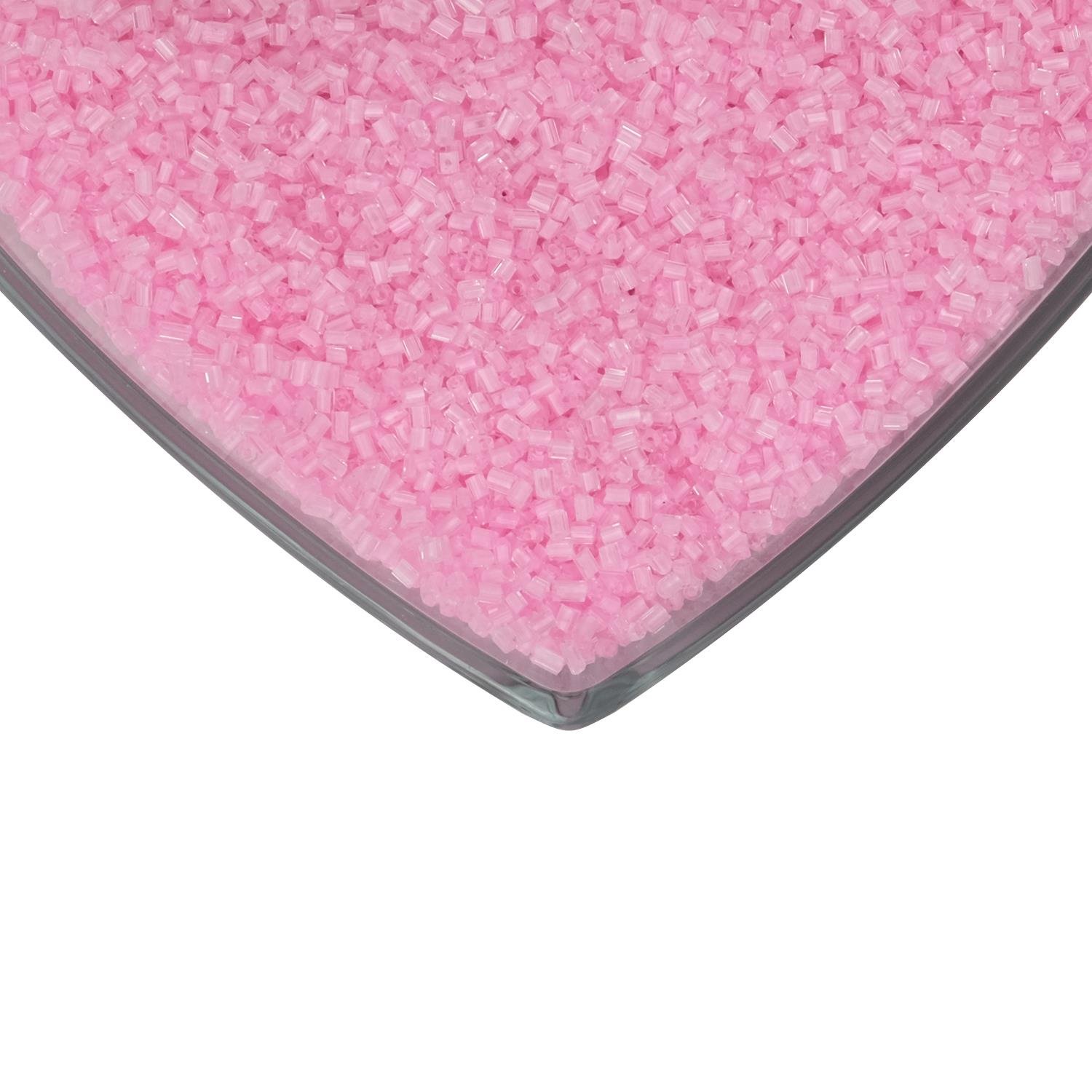 Pembe Kesme Kum Boncuk 3 mm