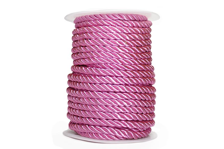 Pembe Kordon İp 6 mm 20 metre