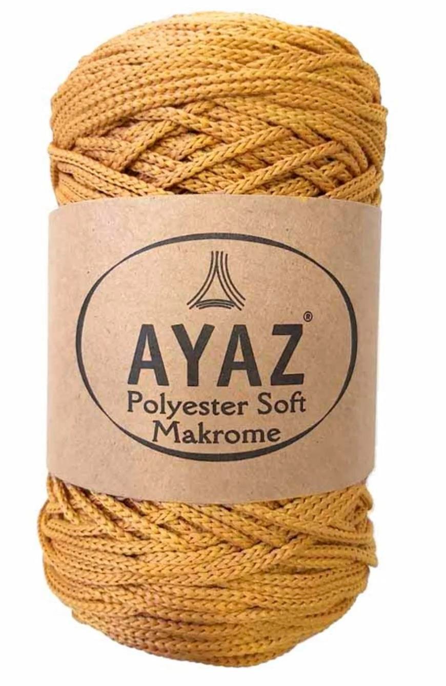 Polyester Soft Makrome İpi 1111 Hardal