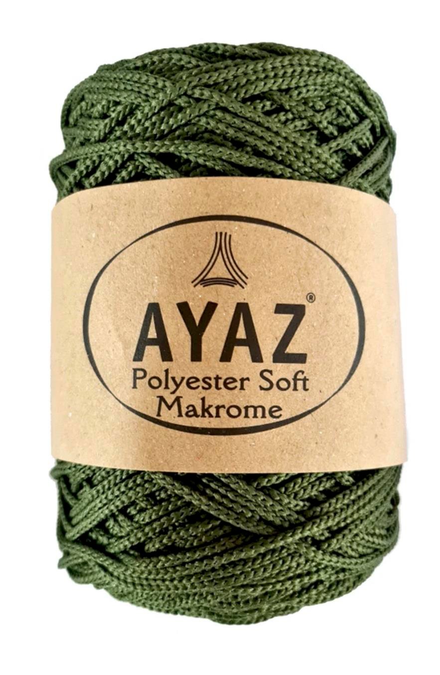 Polyester Soft Makrome İpi 1530 Zümrüt 
