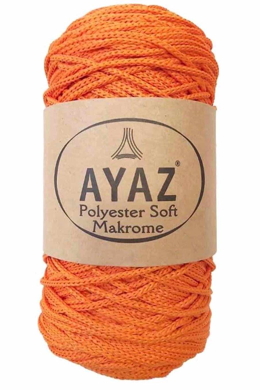 Polyester Soft Makrome İpi 1979 Turuncu 