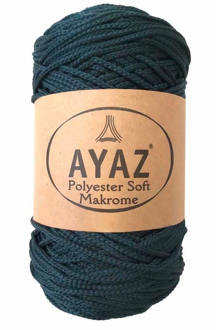 Polyester Soft Makrome İpi 2873 Nefti