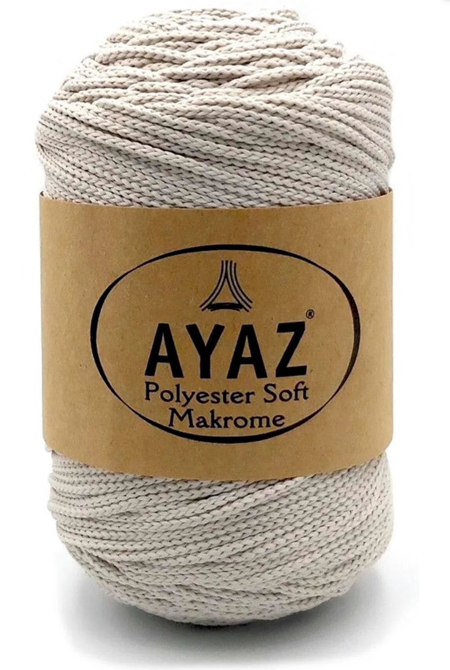 Polyester Soft Makrome İpi 4079 Taş 