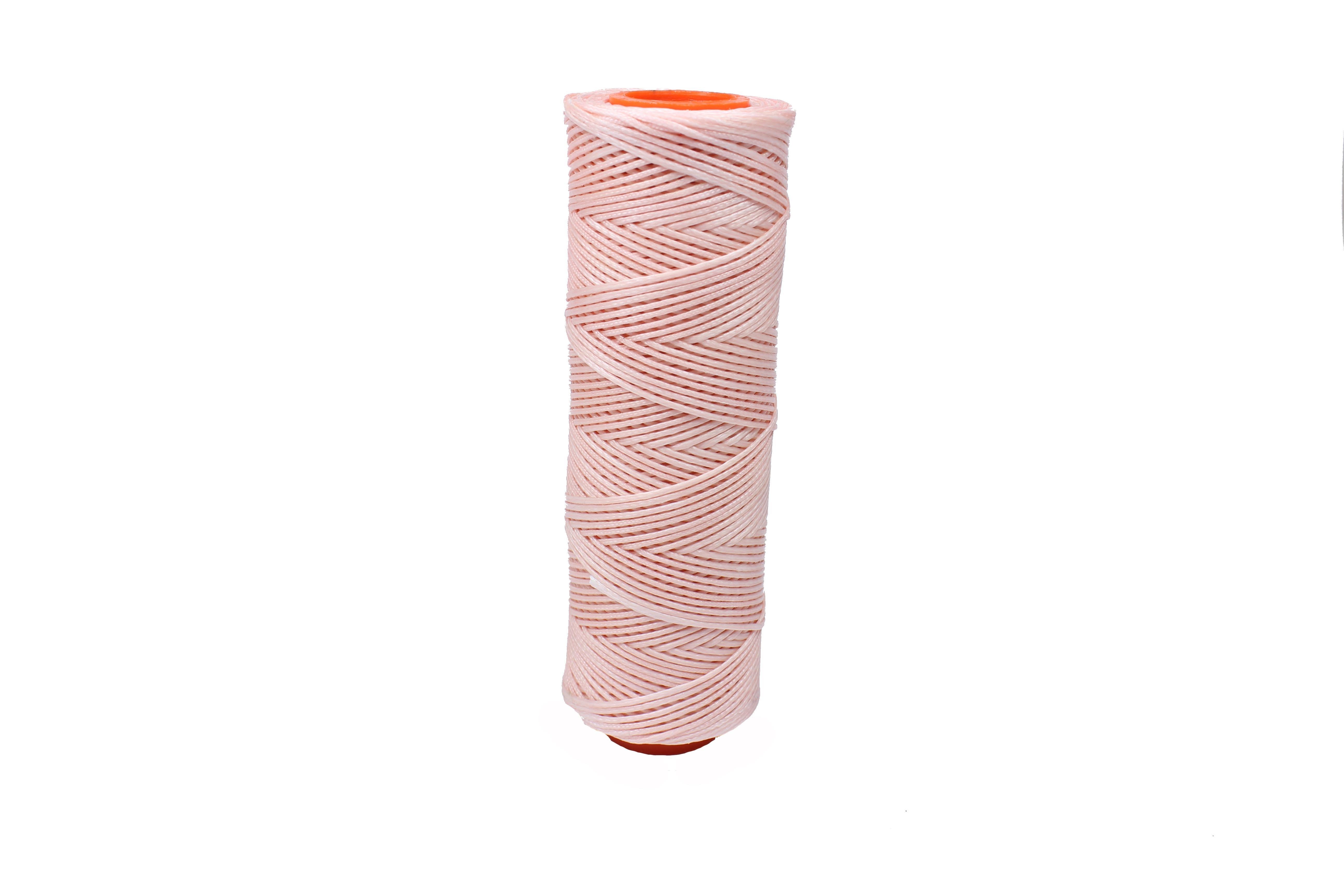 Pudra Pembe Renkli Mumlu İp