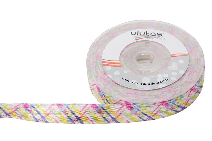 Renkli Desenli Biye Lastik 