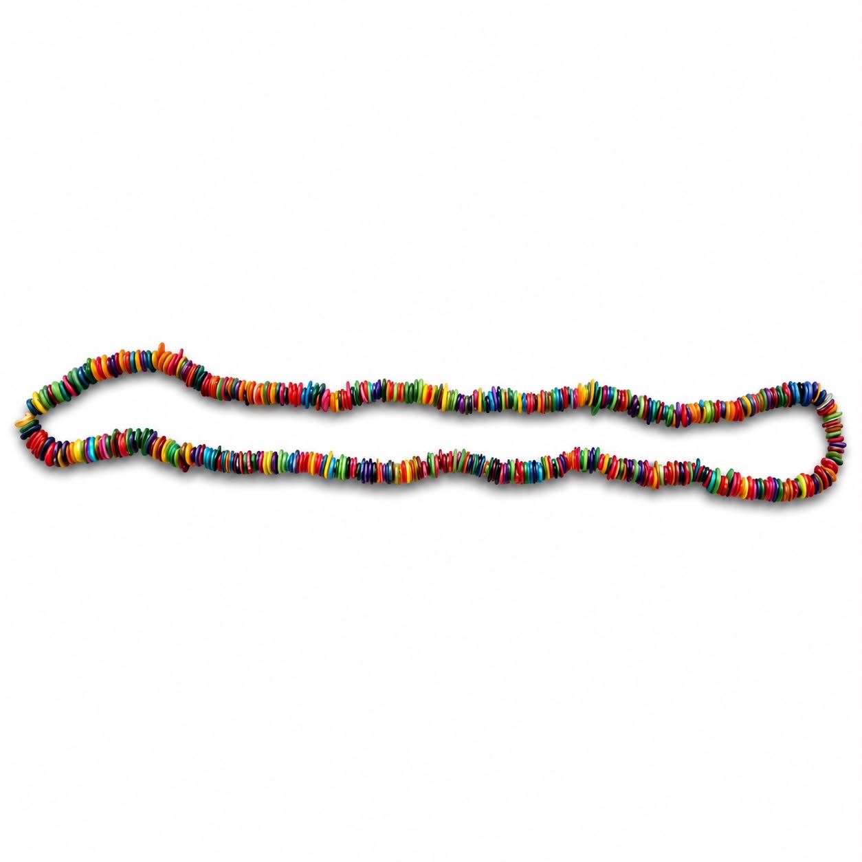 Renkli Pul Doğaltaş Dizi (4-6 mm)