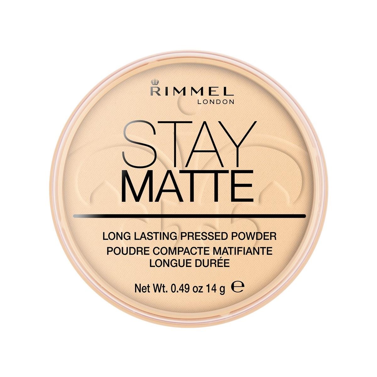 Rimmel London Stay Matte Pudra - Transparent