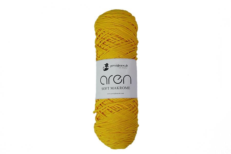 Sarı Polyester Makrome İpi