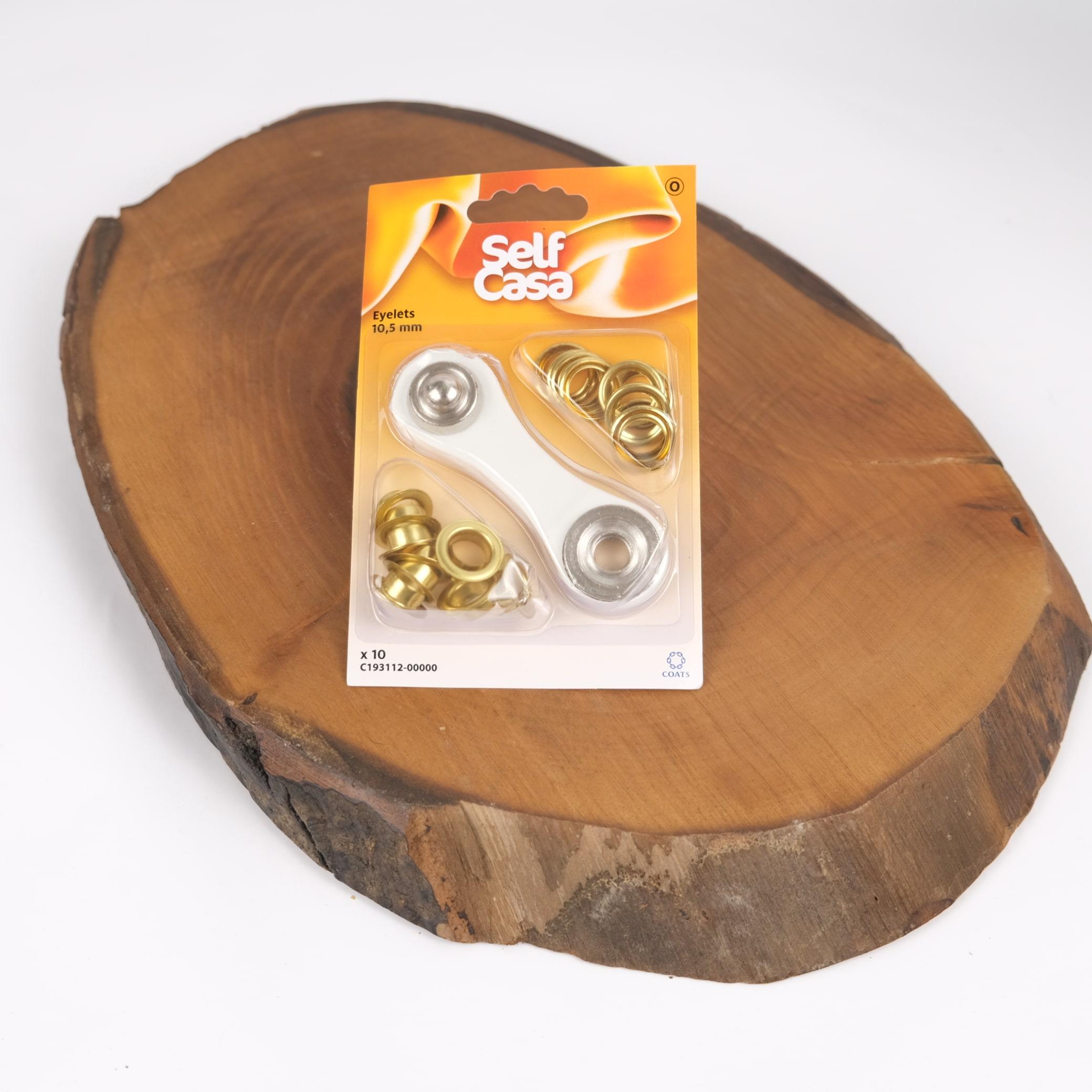 Self Casa Sarı Kuş Gözü Halkası ve Kuş Gözü Halka Çakma Aparat Seti 