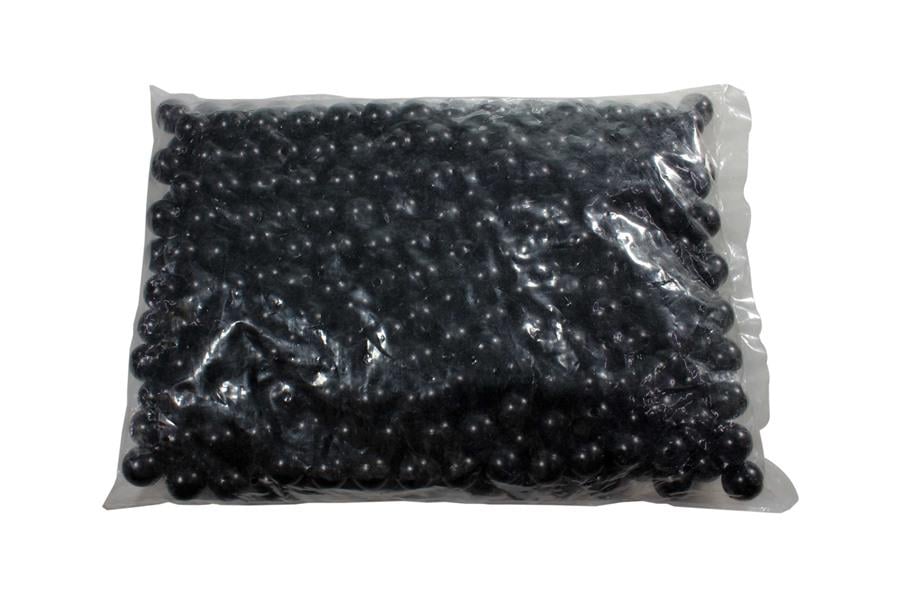 Siyah Plastik İnci 14 mm