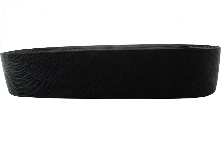 Siyah Renk 4 cm Dokuma Şerit Lastik