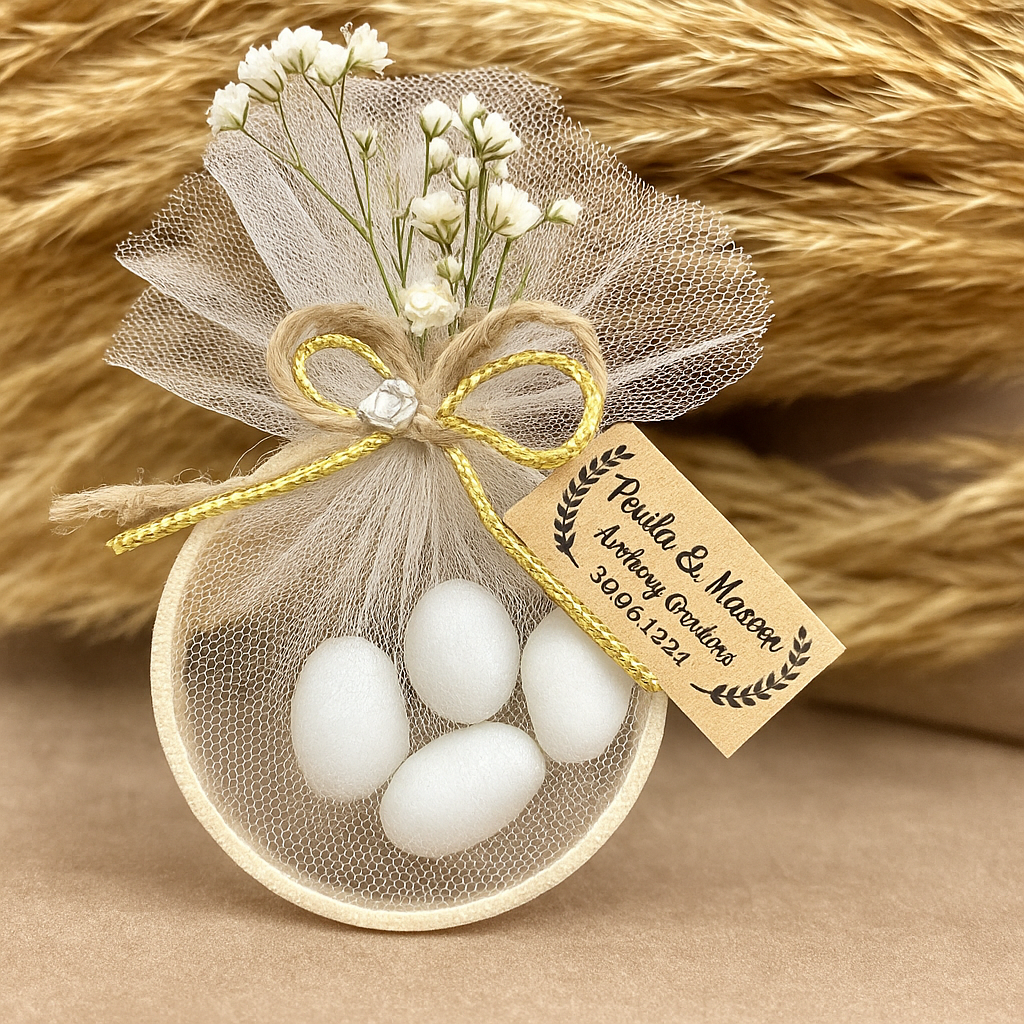 Söz Nişan Düğün Mevlüt Kına Sünnet Nikah Şekeri Süsleme Halkası Gold 6 Cm Demir Halka 10 Adet