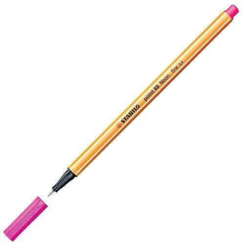 Stabilo Point 88 Keçe Uçlu Kalem Floresan Pembe