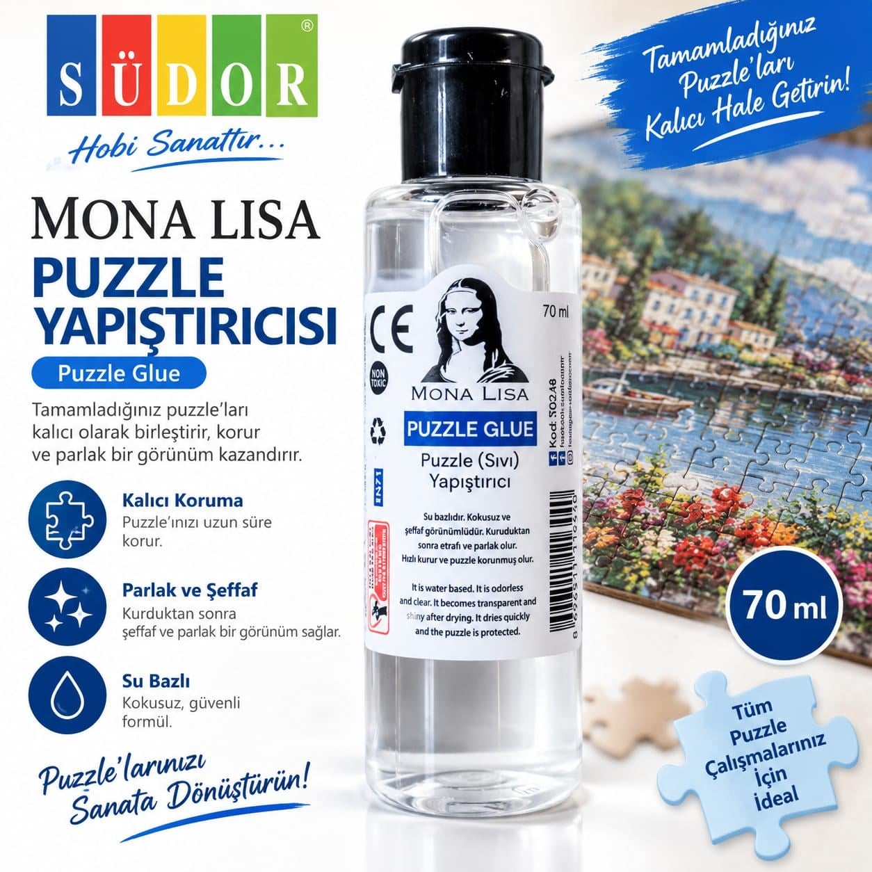 Südor Puzzle Sıvı Yapıştırıcı 70 ml