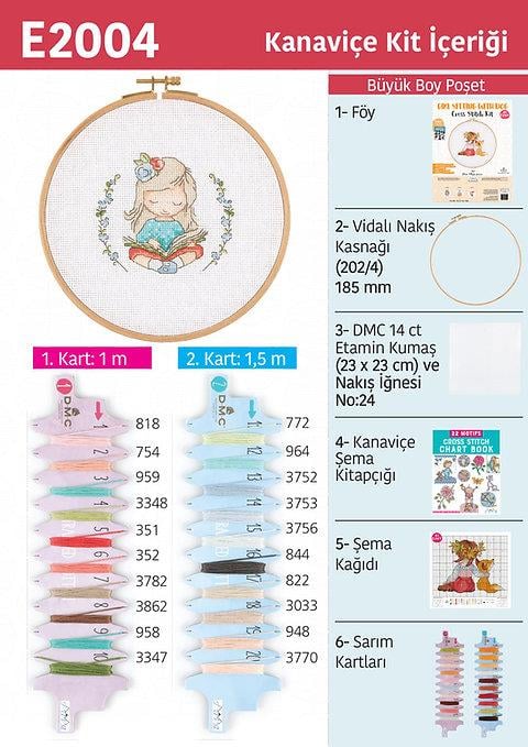 Tuva Kanaviçe Etamin Kiti E2004