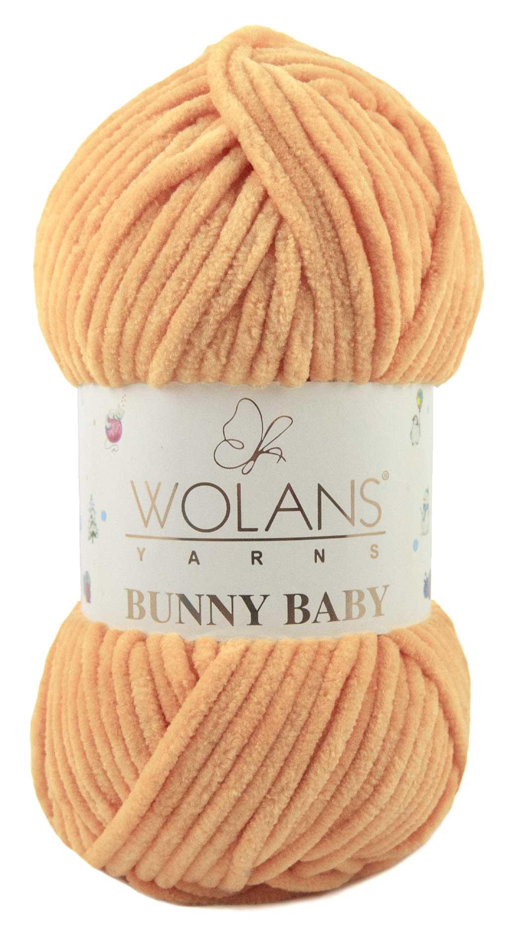 Wolans Kadife İp Bunny Baby 10039
