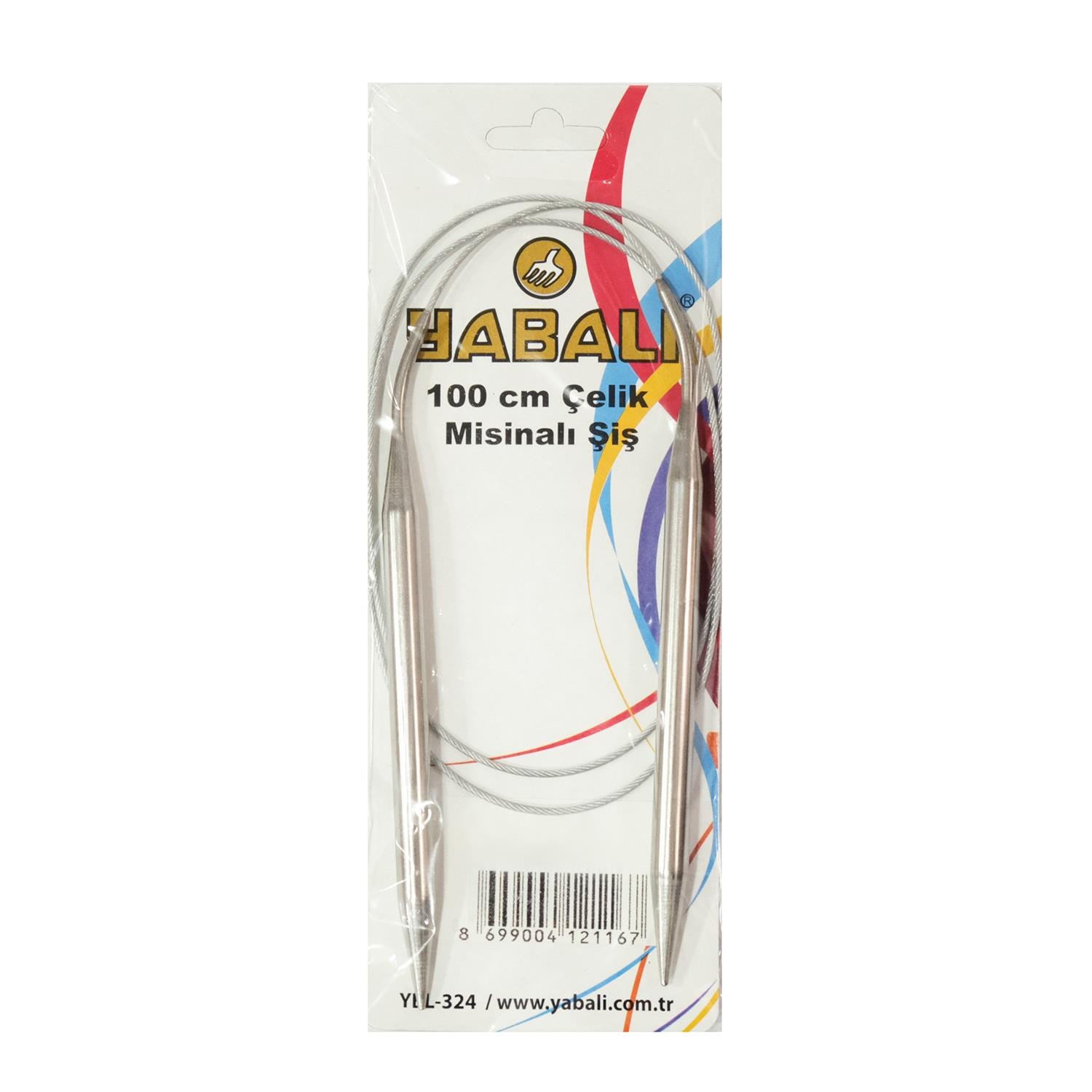 Yabalı 100 cm Çelik Misinalı Şiş 10 mm