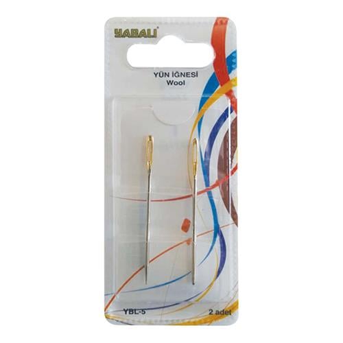 Yabalı Yün İğnesi 2 Adet YBL-005