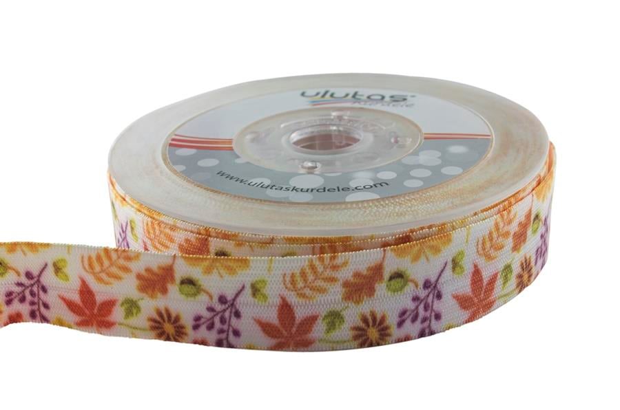 Yaprak Desenli Biye Lastik