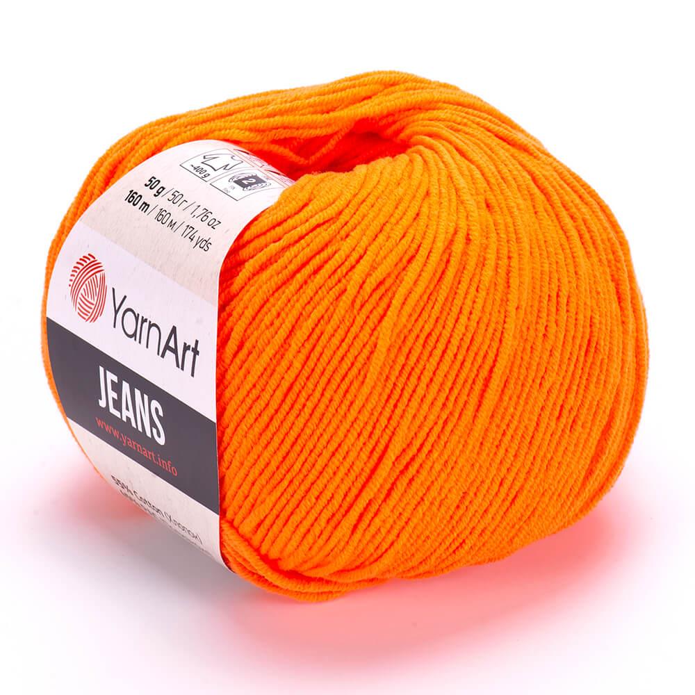 Yarnart Jeans Neon Turuncu El Örgü İpi 77