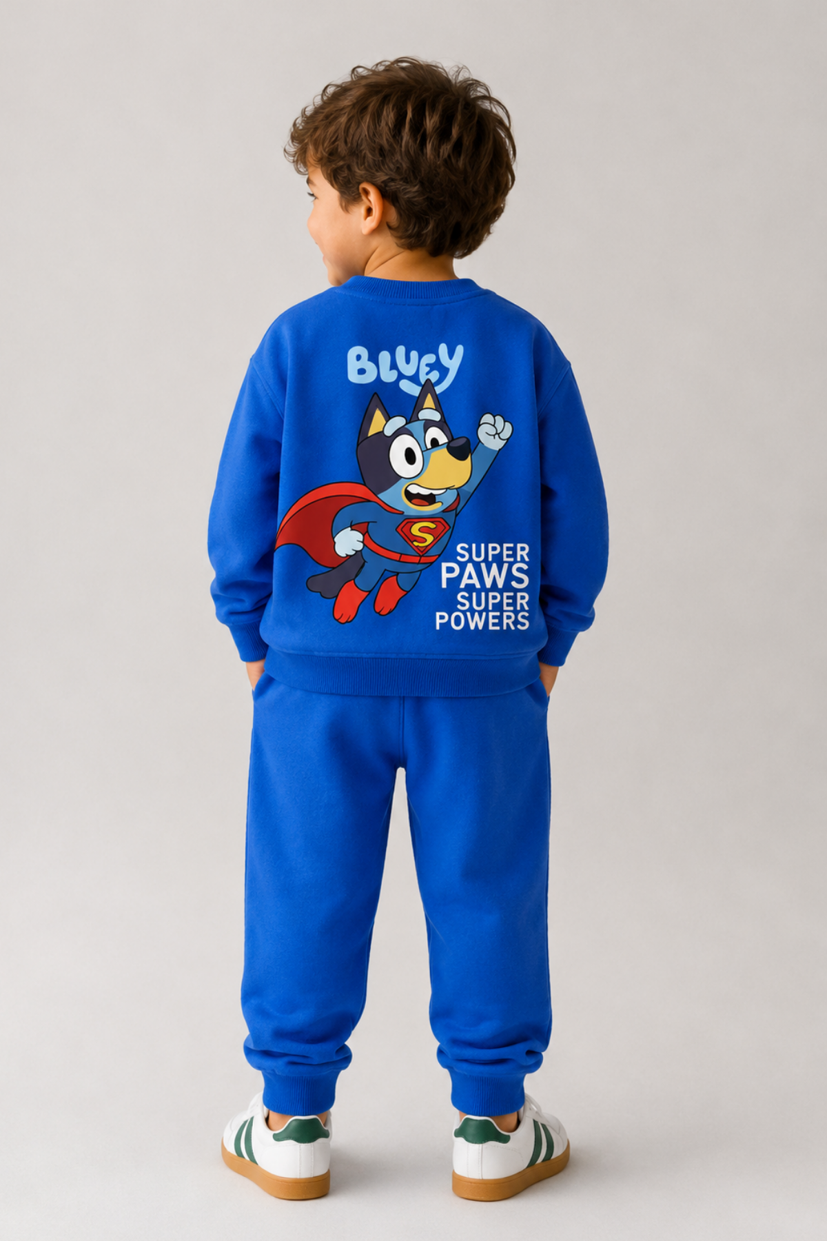 Bluey Super Paw Takım-Yeşil (2-8 yaş aralığı)