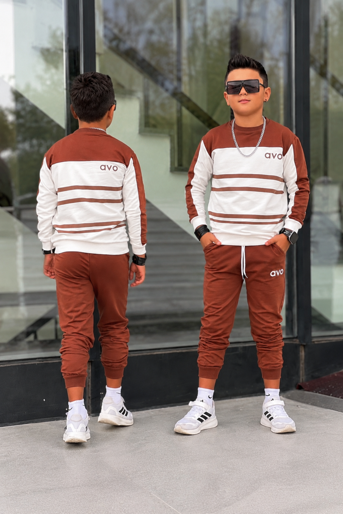 Çizgi Detay Takım-Kremit (8-16yaş aralığı)