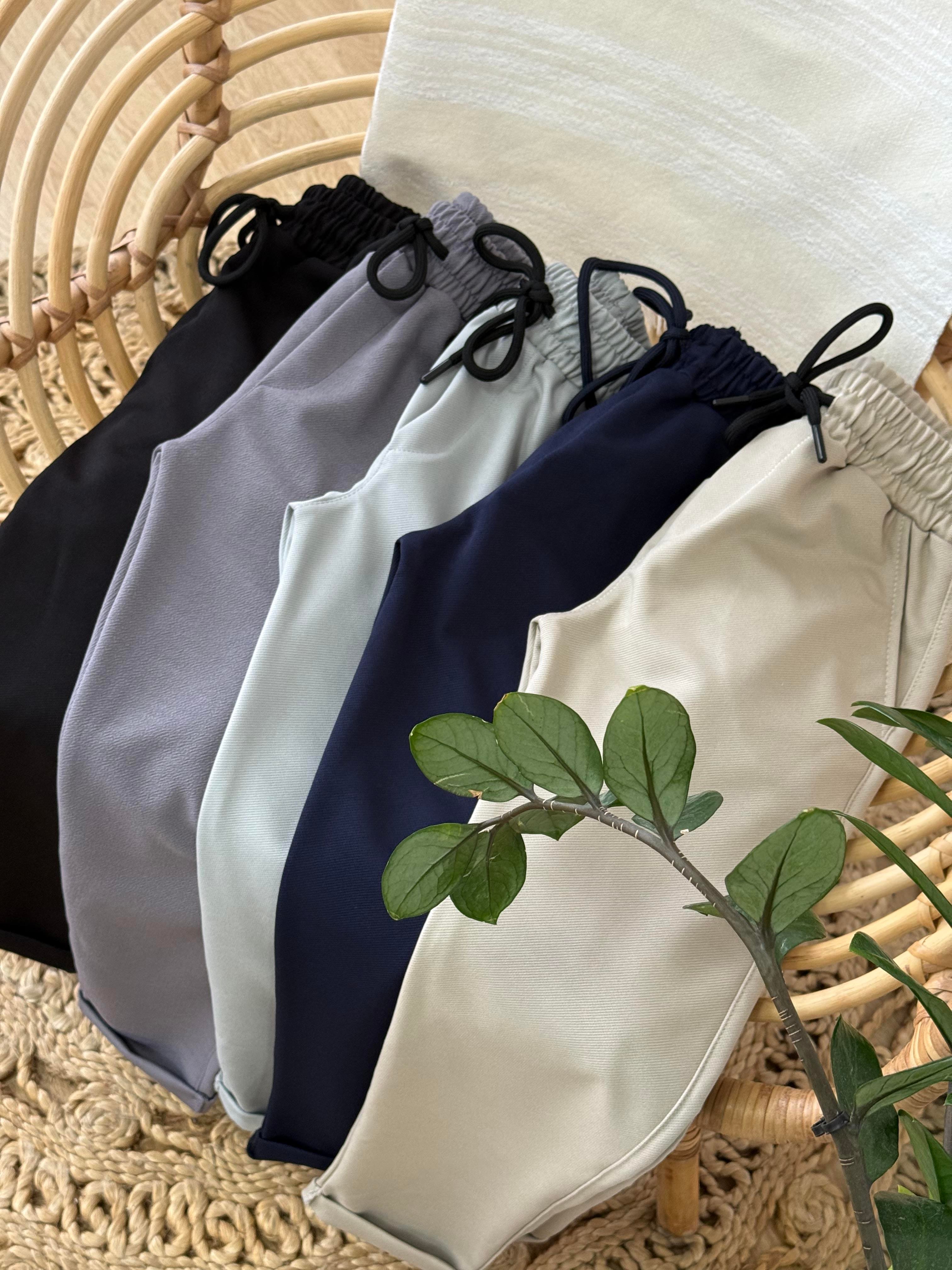 double Paça Bej Pantolon (6-16 yaş)