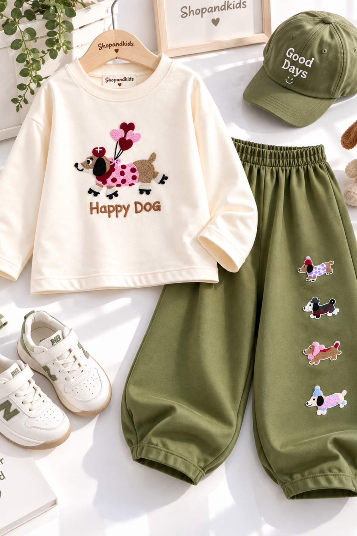 Happy Dog Takım-Kırmızı (4-8 yaş aralığı)