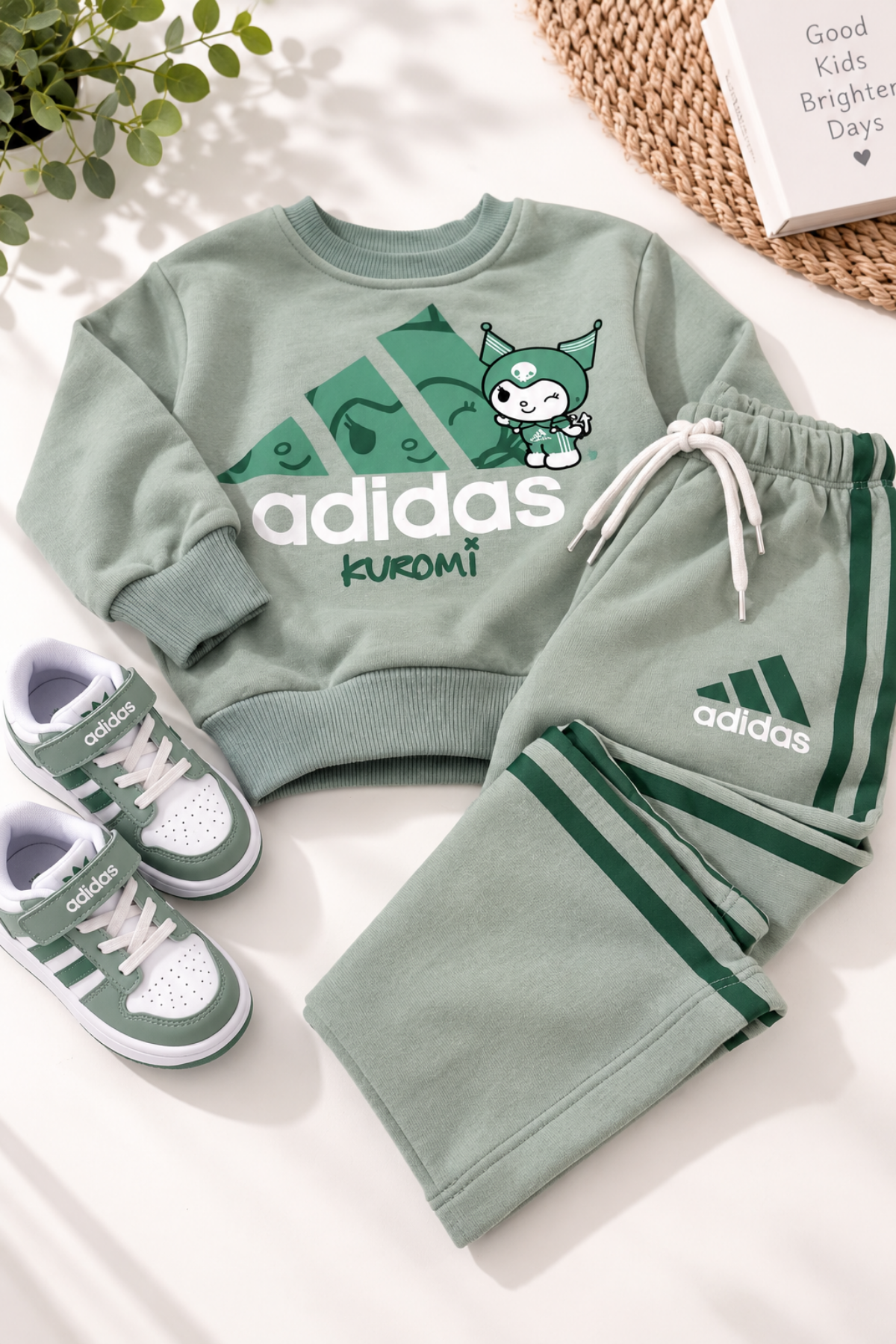 Kuromi 2 li Takım-Mint (2yaş-8yaş)