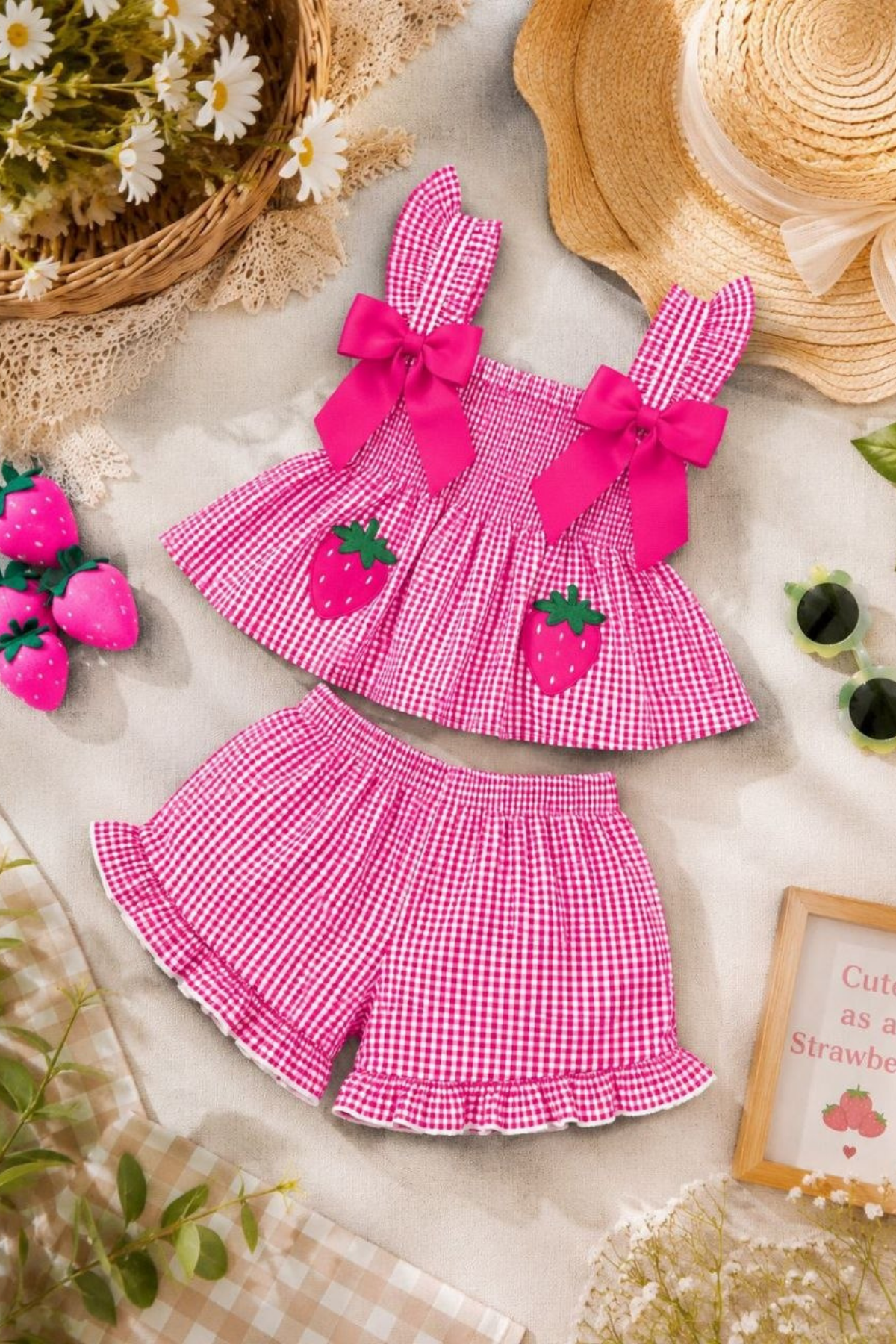 Pötikare Cherry Takım -Pembe (1-5 yaş)