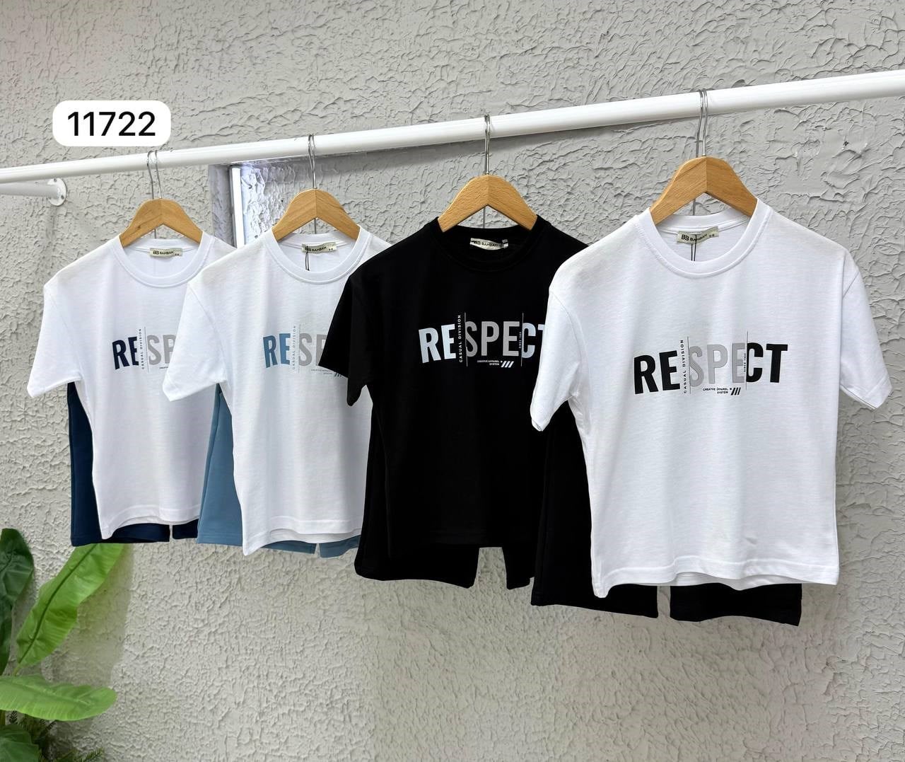 Respect Cep Detay Şortlu Takım - Mavi (5-14Yaş)