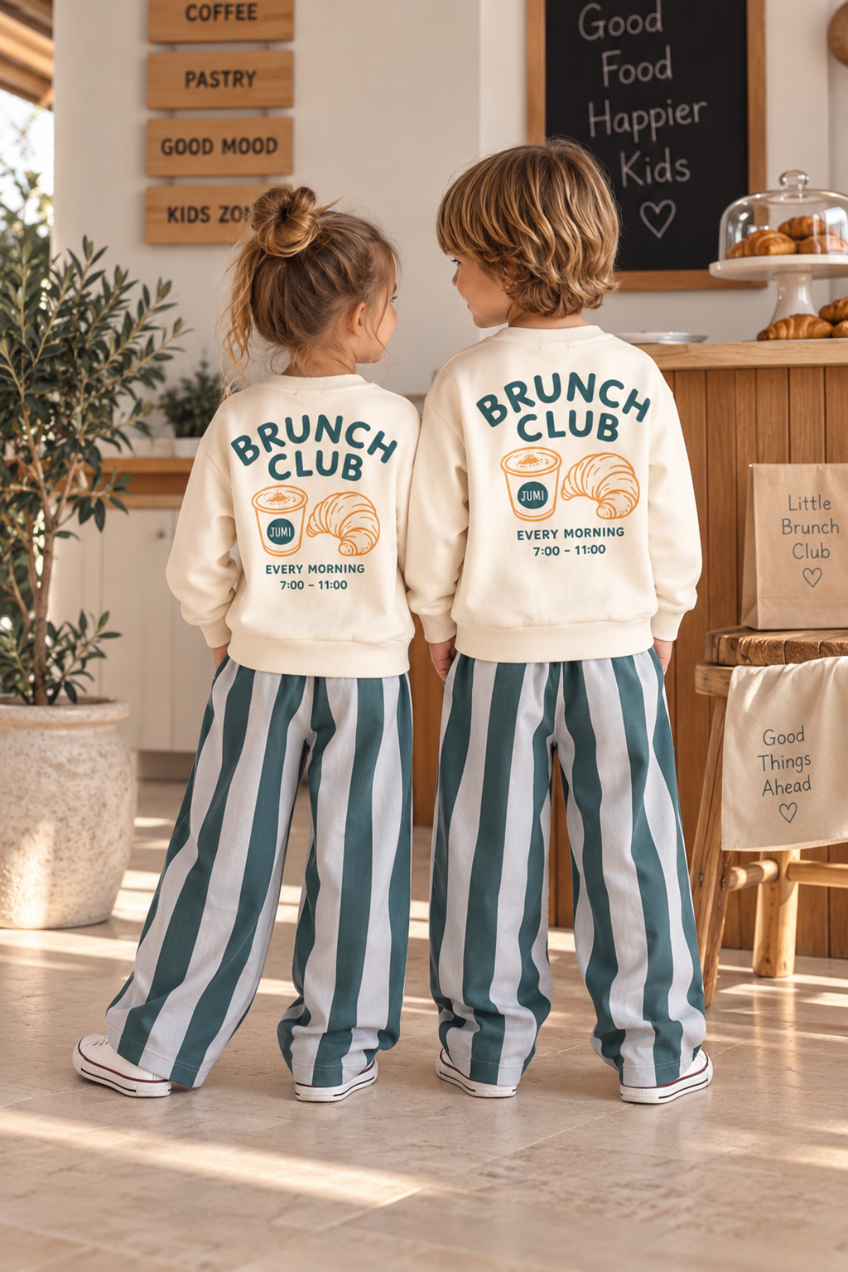 Unısex Brunch Clup Takım (2-8 yaş aralığı)