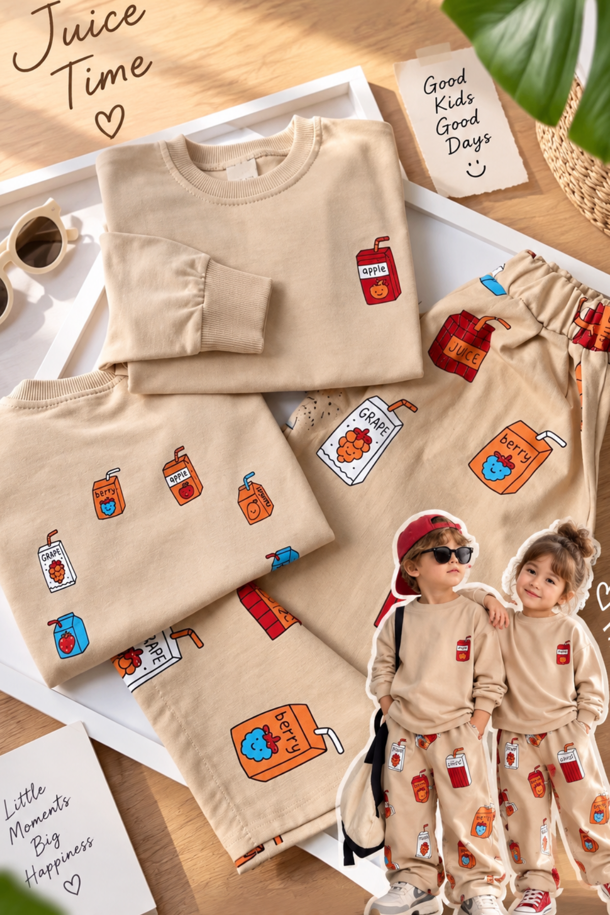Unisex Juice Takım (3-10 yaş aralığı)