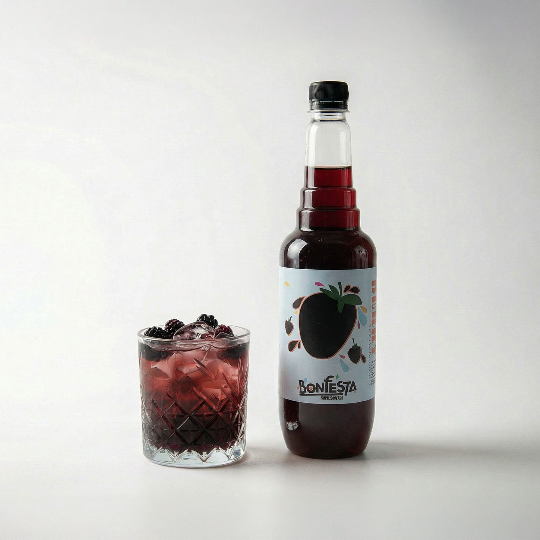 Bonfesta Berry Lime Şurup 750ml – Aromalı Kahve Şurubu