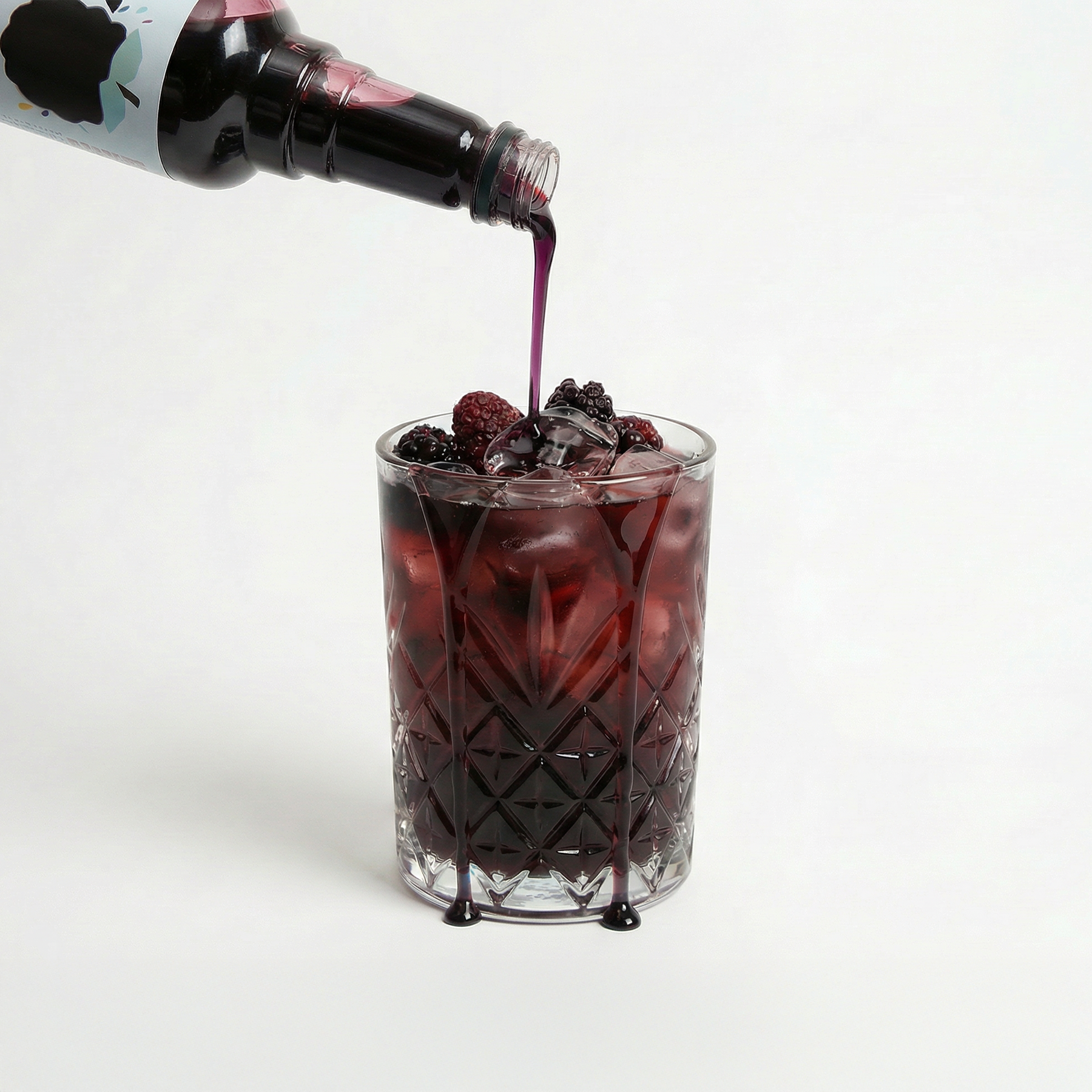 Bonfesta Böğürtlen Şurup 750ml – Aromalı Kahve Şurubu