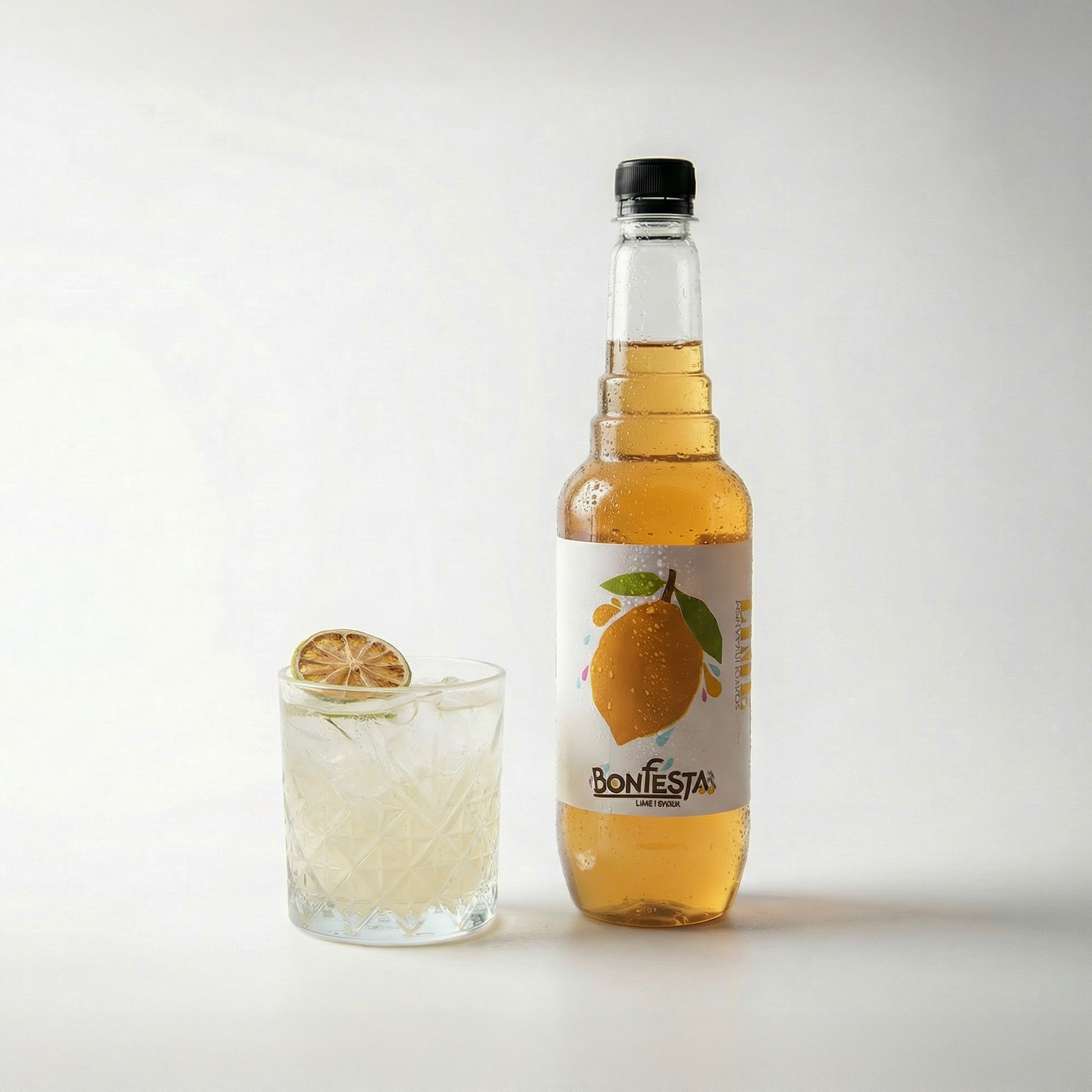 Bonfesta Lime Aromalı Şurup 750ml – Aromalı Şurup – Kokteyl Şurubu